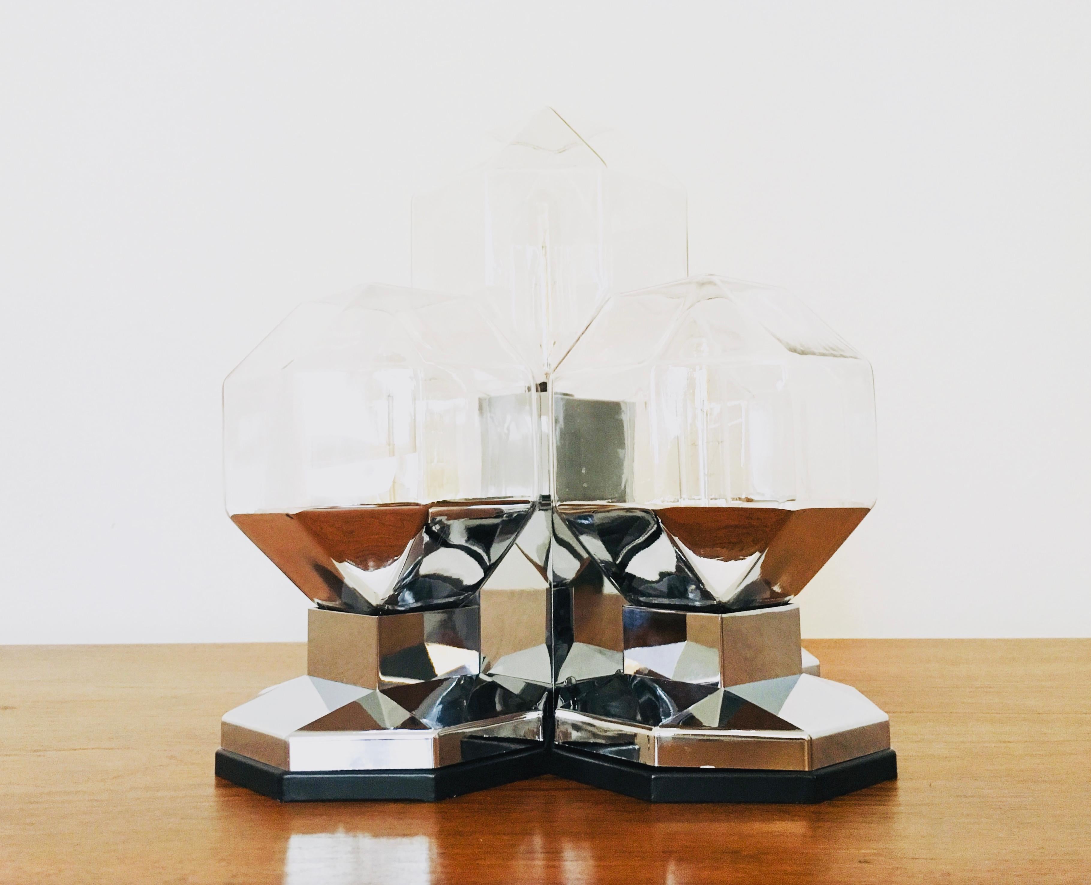 Metal Flush Lamp by Motoko Ishii for Staff For Sale