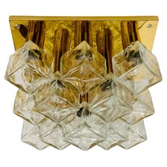 Large Ice Cube Flush Light by J.T. Kalmar