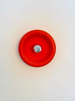 Juego de 3 lámparas de pared o techo «Ufo» XL de los años 70, de Staff