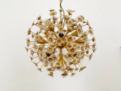 Large Floral Ball Chandelier by Palwa