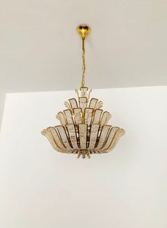 Crystal Glass Chandelier by Palwa
