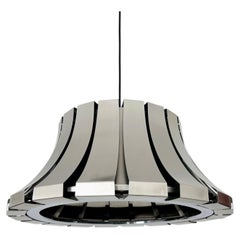 Metal Pendant Lamp by Elio Martinelli for Martinelli Luce