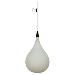 Lampe à suspension Opaline par Uno & Östen Kristiansson