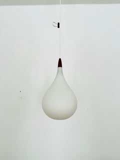 Lampe à suspension Opaline par Uno & Östen Kristiansson