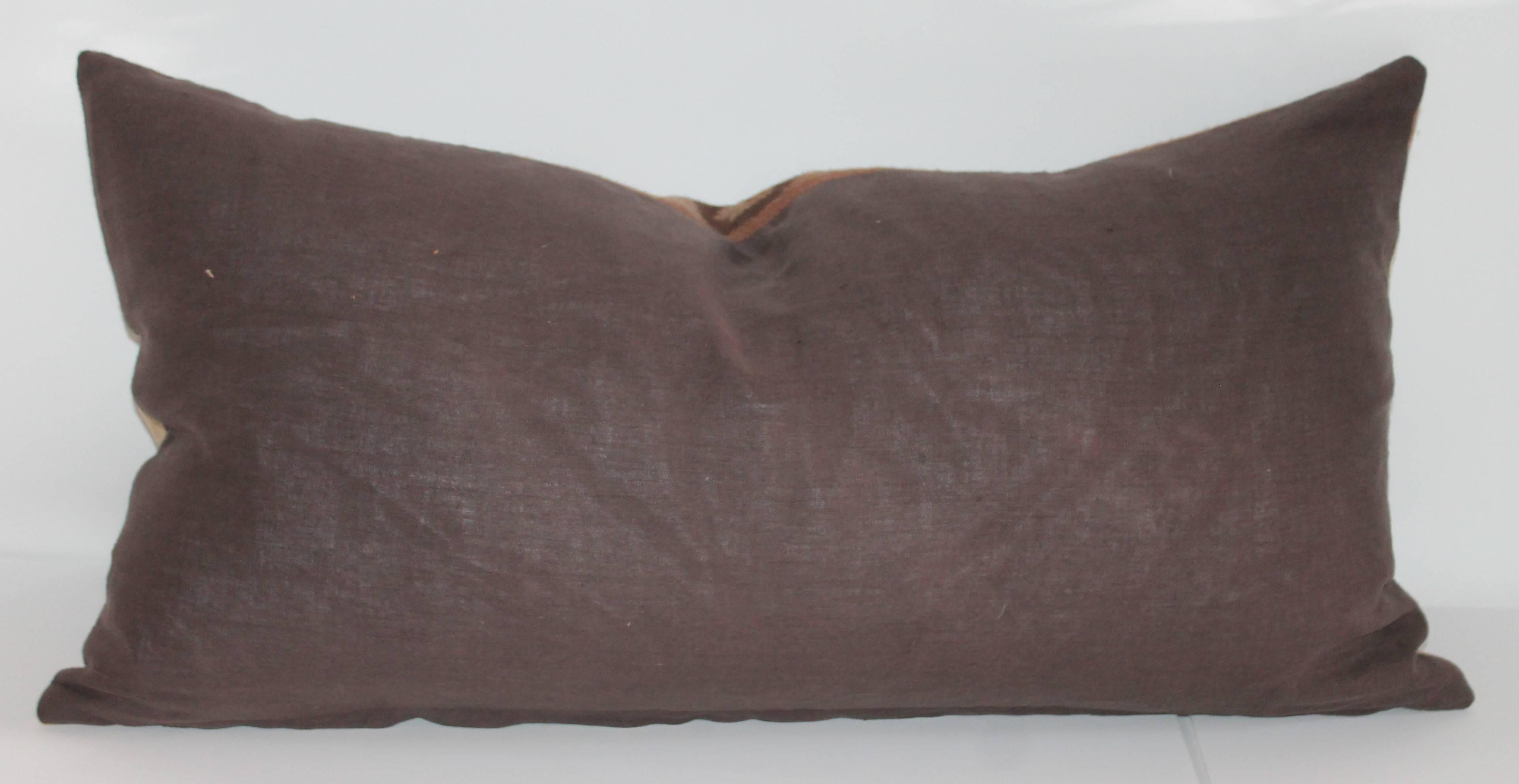 20th Century Group of Three Indian Design Camp Blanket Pillows