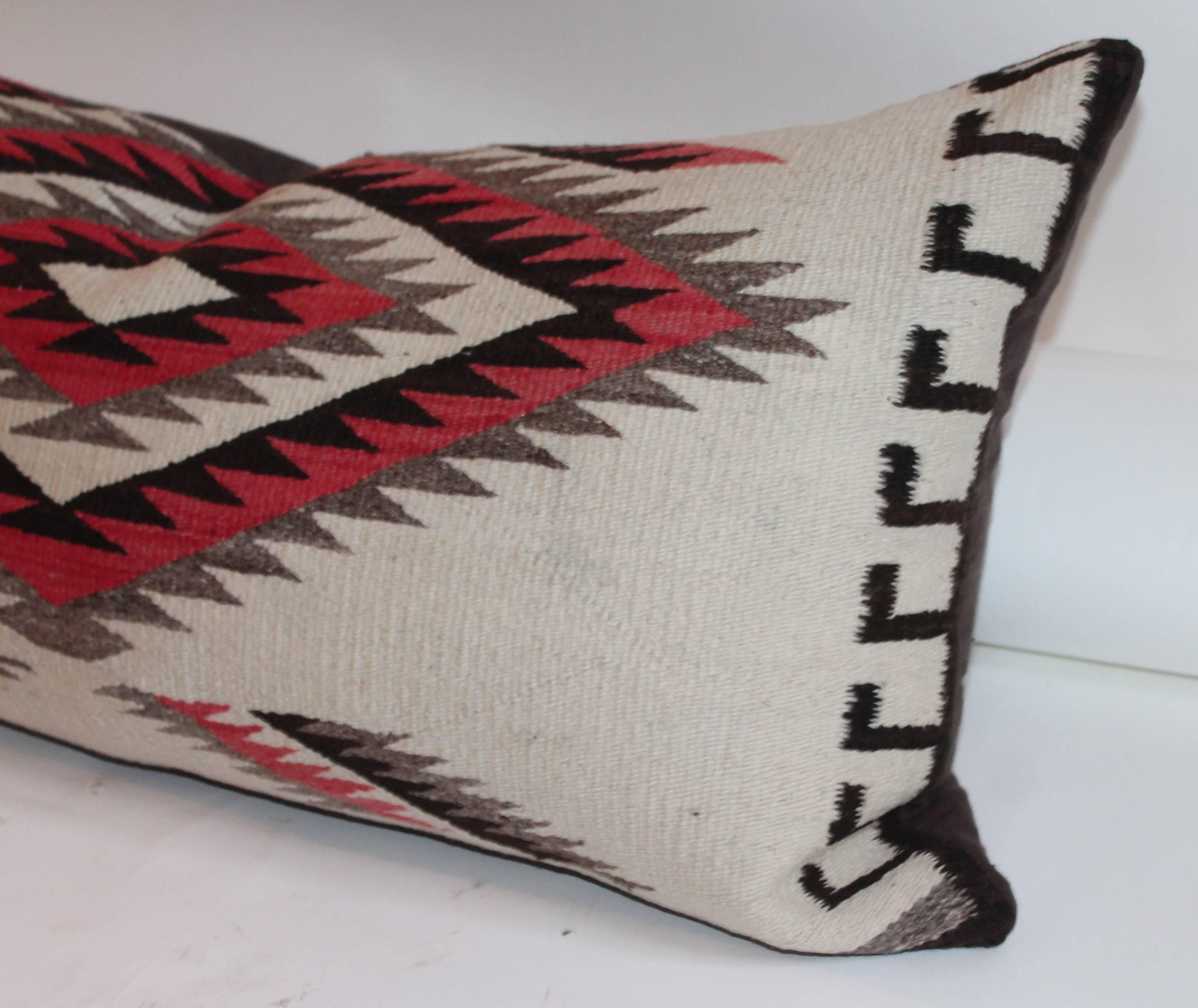  Navajo Weaving Group of Three-Eye Dazzler Pillows In Excellent Condition In Los Angeles, CA