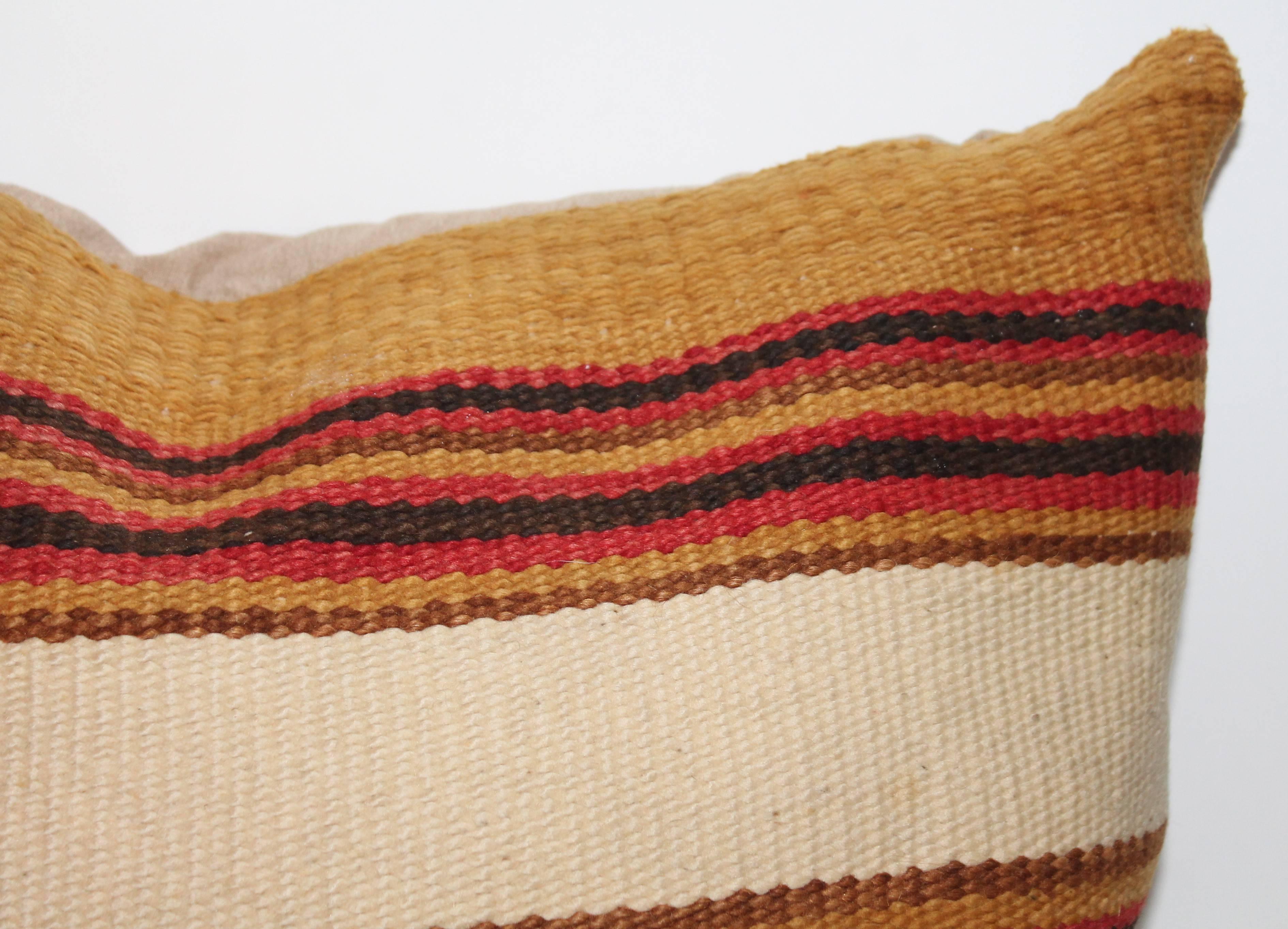 Adirondack Navajo Indian Weaving Pillows / Collection of Three