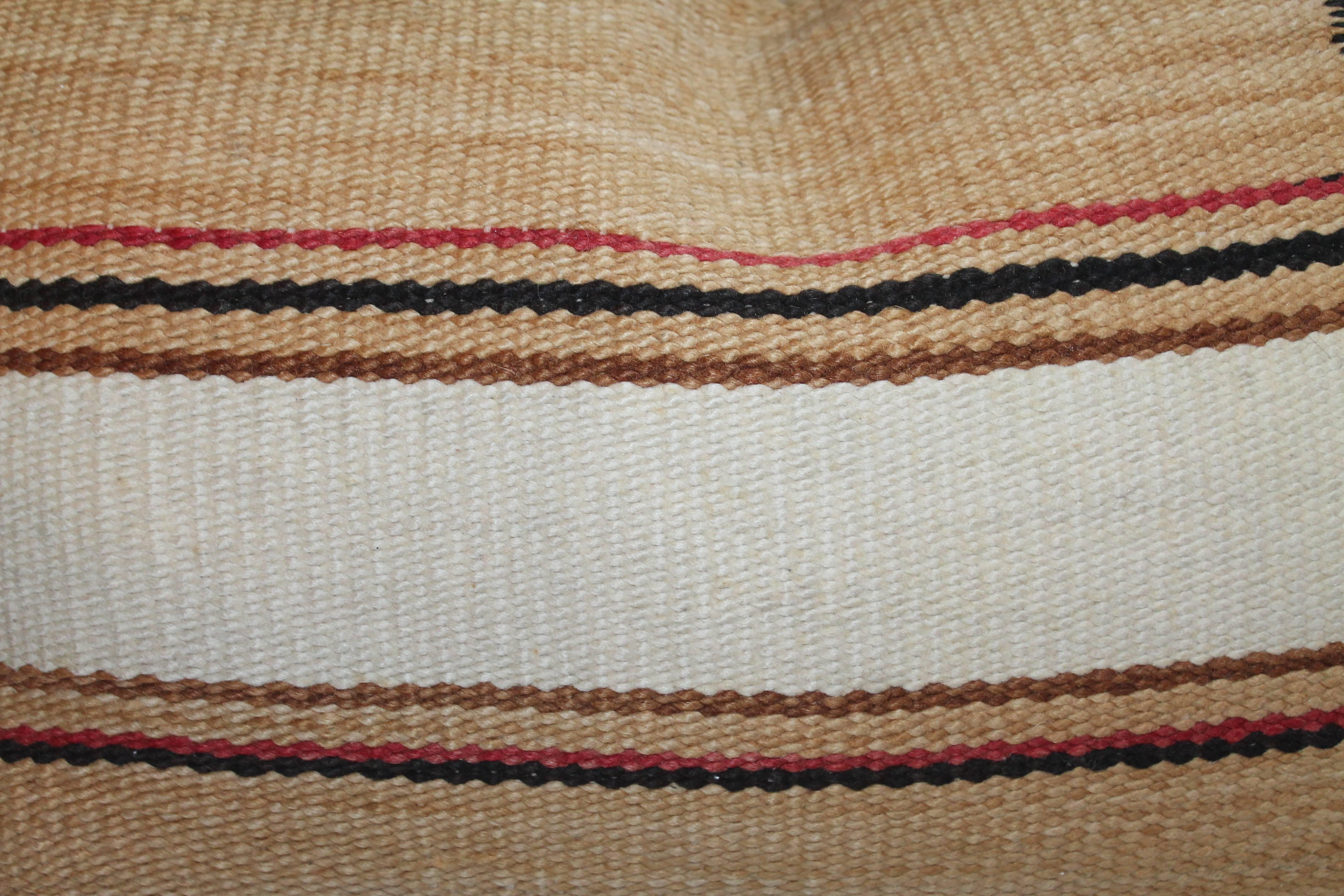 American Navajo Indian Weaving Pillows / Collection of Three