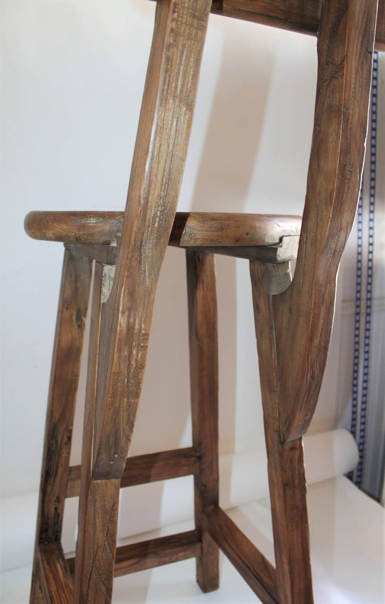 Industrial Tall and Heavy Bar Stools at 1stDibs