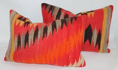 Navajo Indian Weaving Blazing Pillows