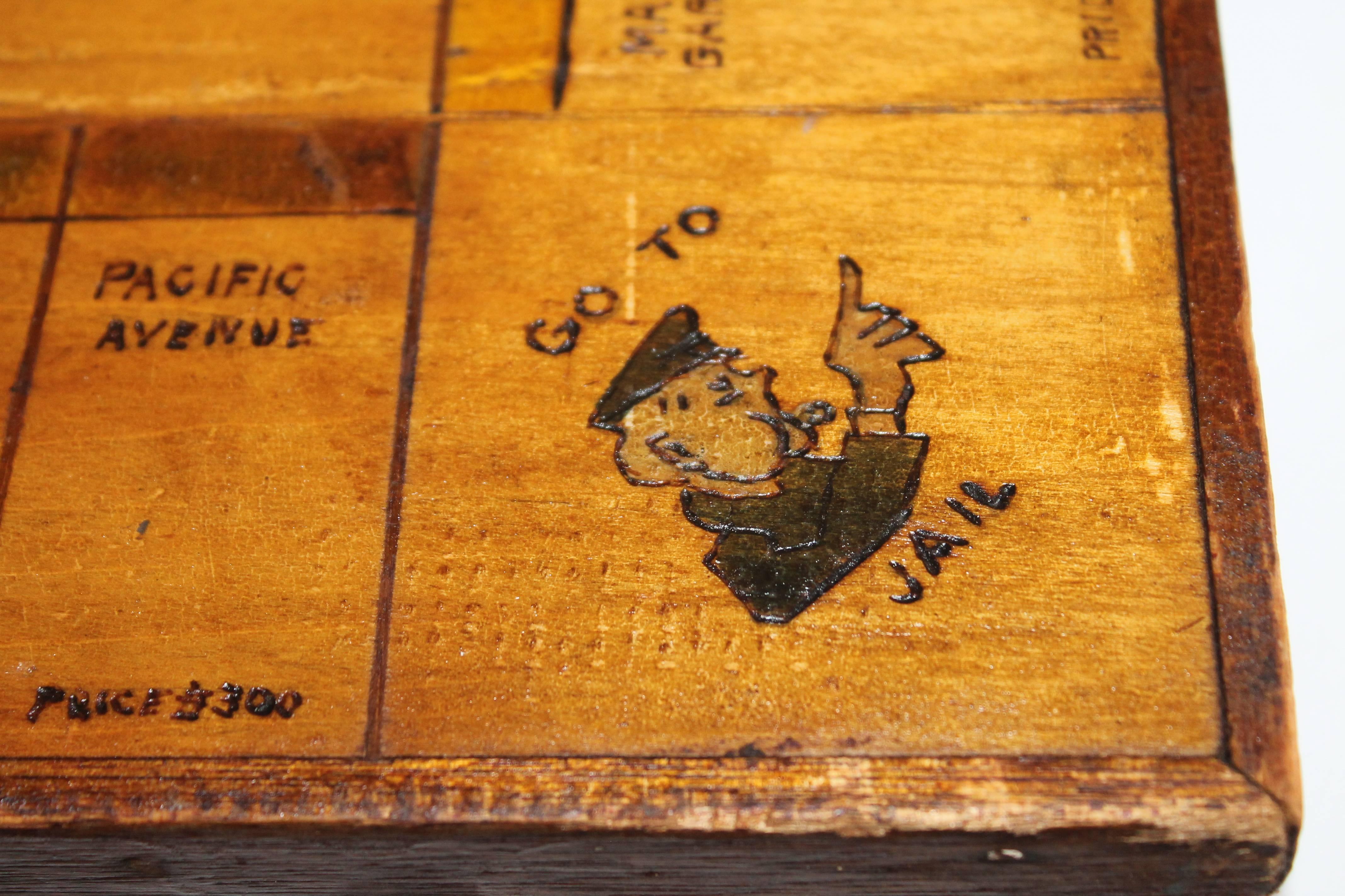 monopoly board dimensions