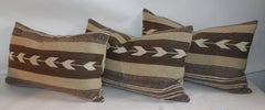 Navajo Indian Weaving Pillows with Arrows