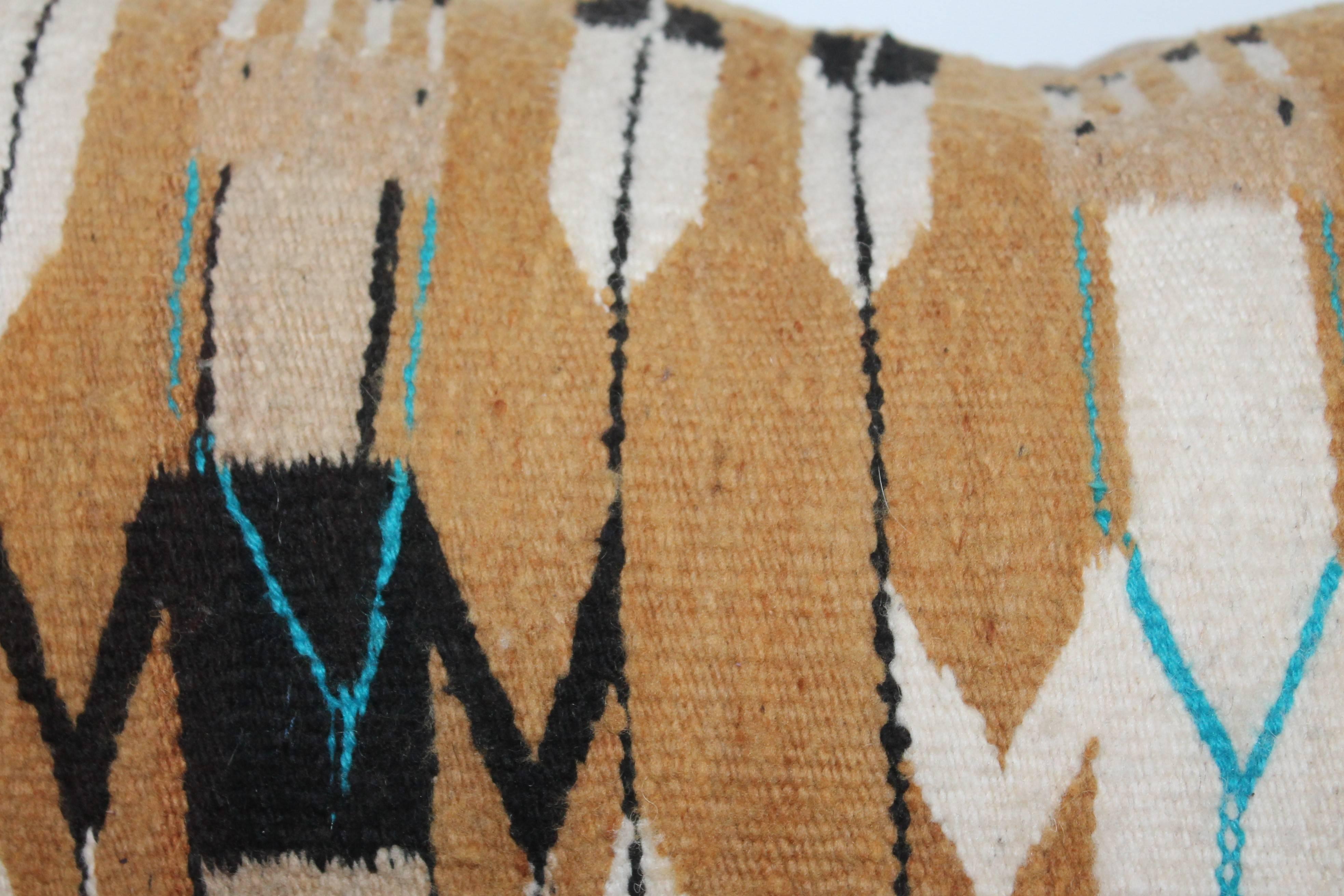 Yea Navajo Weaving Monumental Bolster Pillows 2