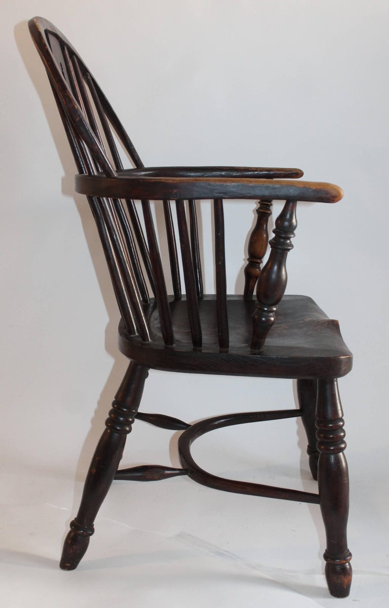 19th Century Barrel Back Windsor Chair at 1stDibs