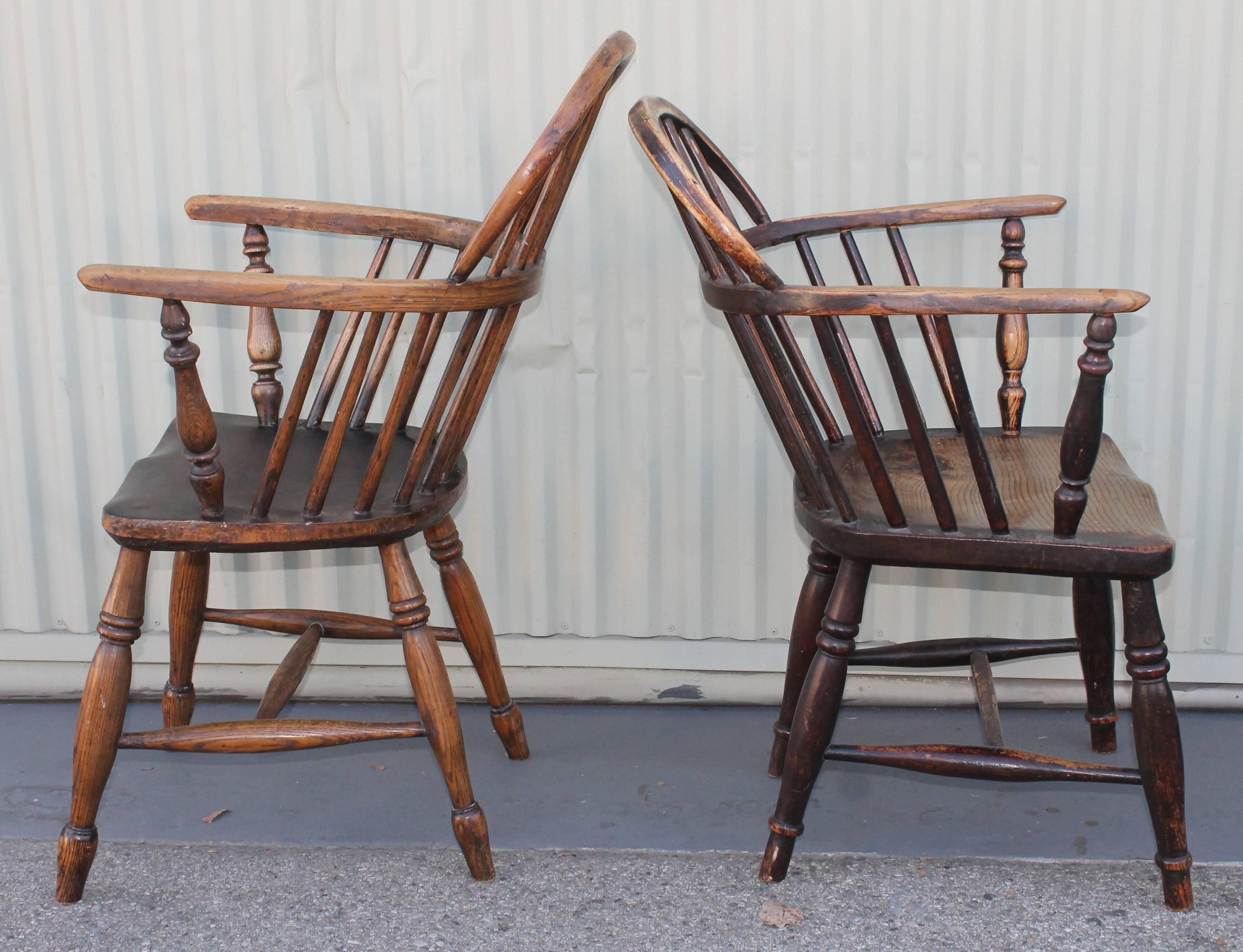 Wood Windsor Chairs, Early 19th Century English Assembled Collection / 4