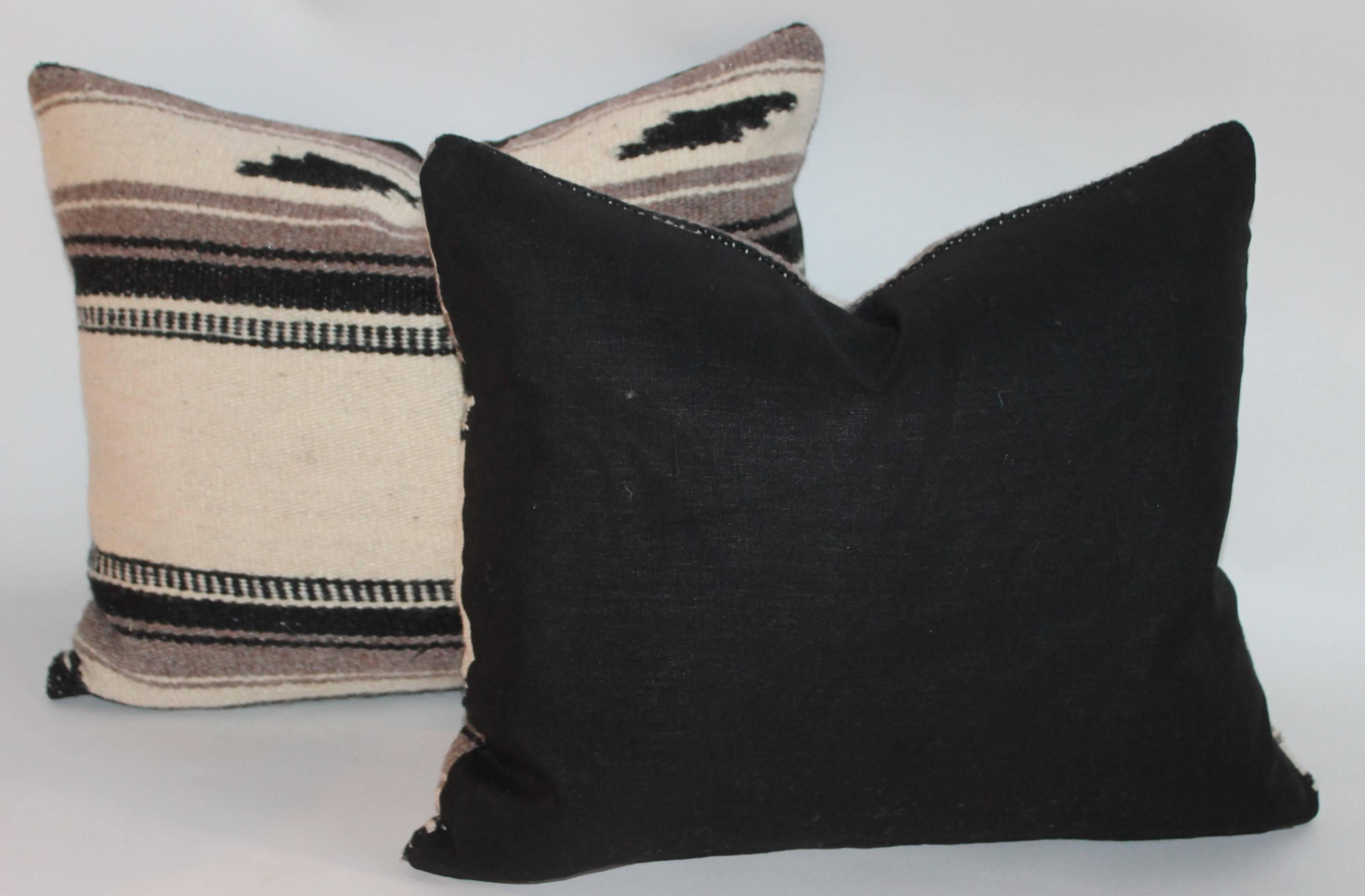 Hand-Woven Collection of Three Indian Weaving Pillows For Sale