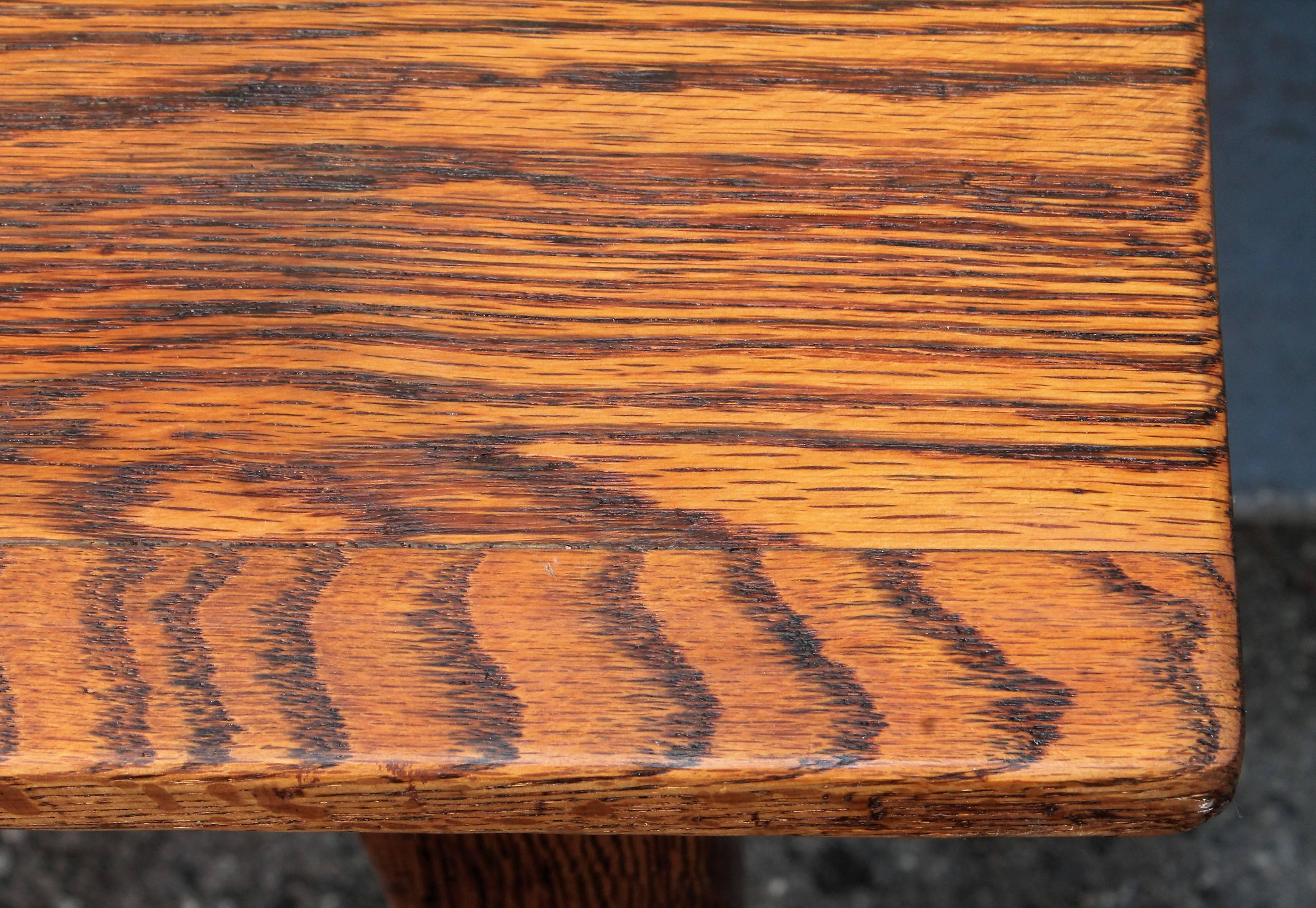Patinated 19th Century Harvest Table in Old Surface