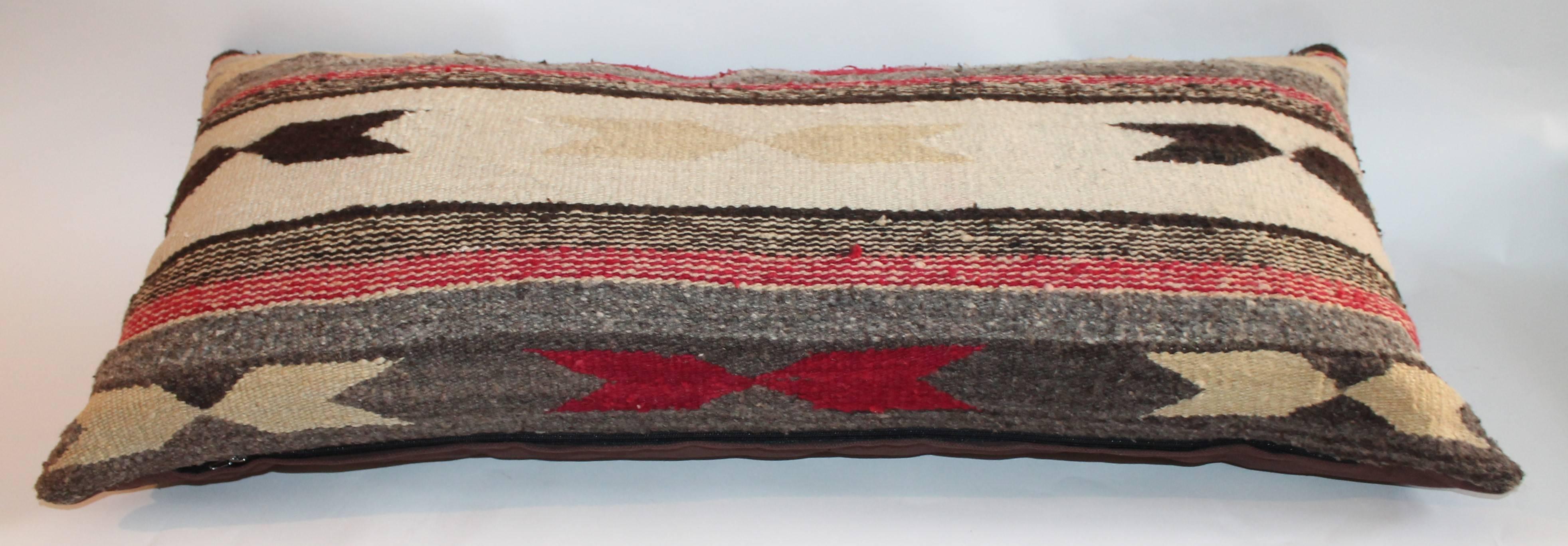 American Navajo Indian Weaving Bolster Pillows