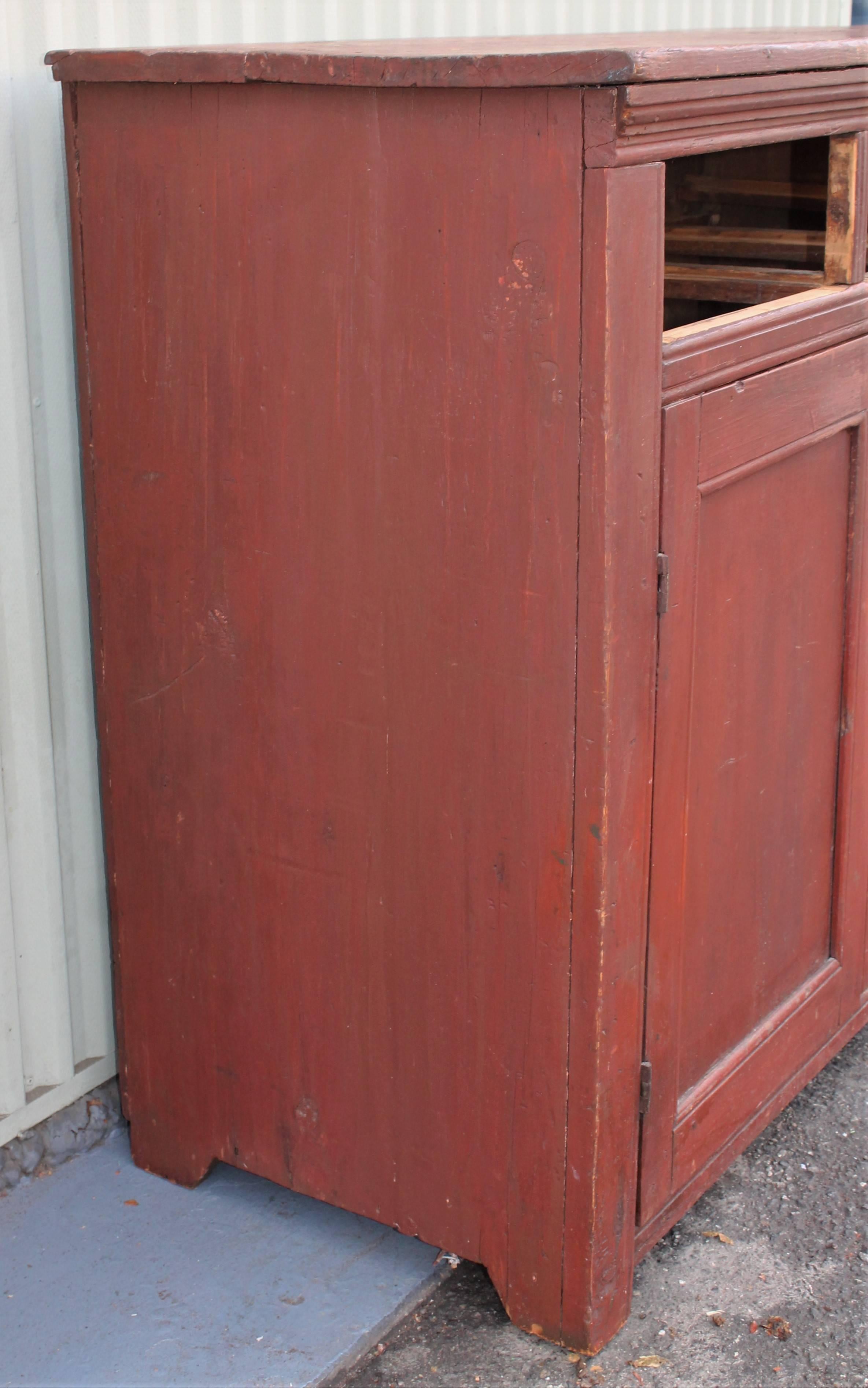 19th Century Canadian Jelly Cupboard 1