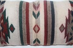 Geometric Navajo Indian Weaving Pillow