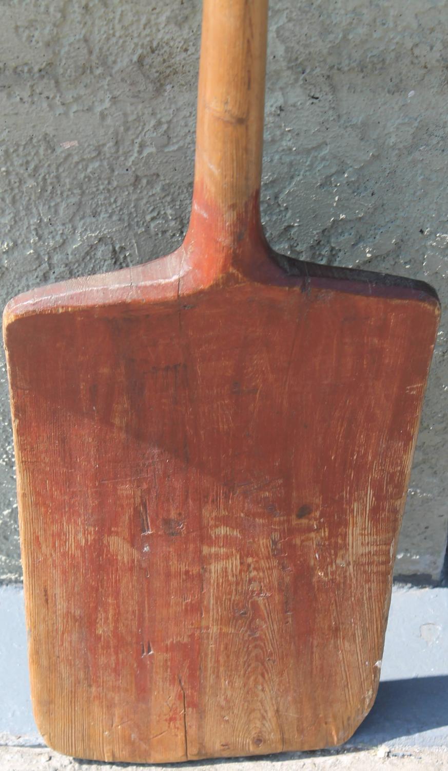Early 19th Century HandCarved and Painted Shovel For Sale at 1stdibs