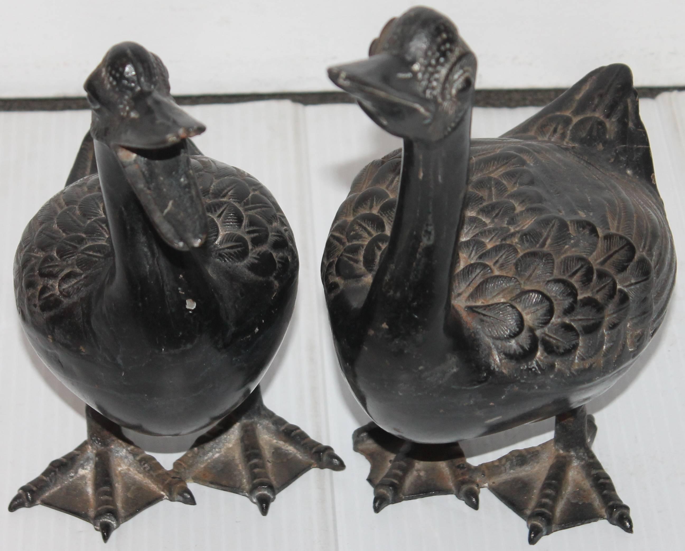 Early 20th c. Cast Iron Ducks at 1stDibs vintage cast iron duck, cast