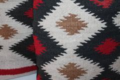 Pair of Gallup Saddle Blanket Navajo Weaving Pillows