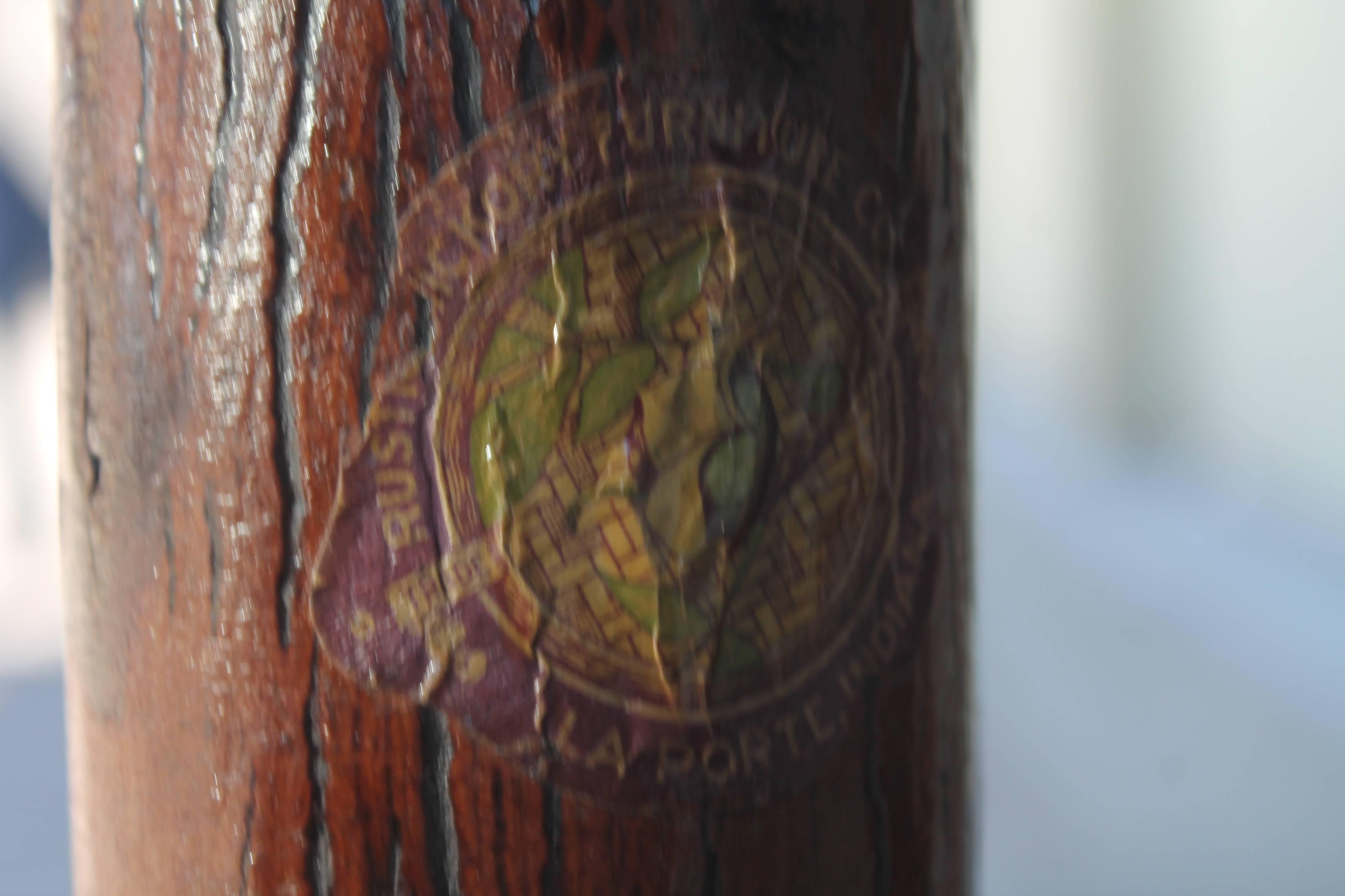 1930s Monumental Drop-Leaf Old Hickory Table 2