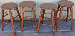 Set of Four Matching Bar Stools