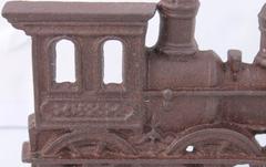 19th Century Original Old Surface Iron Train Door Stop