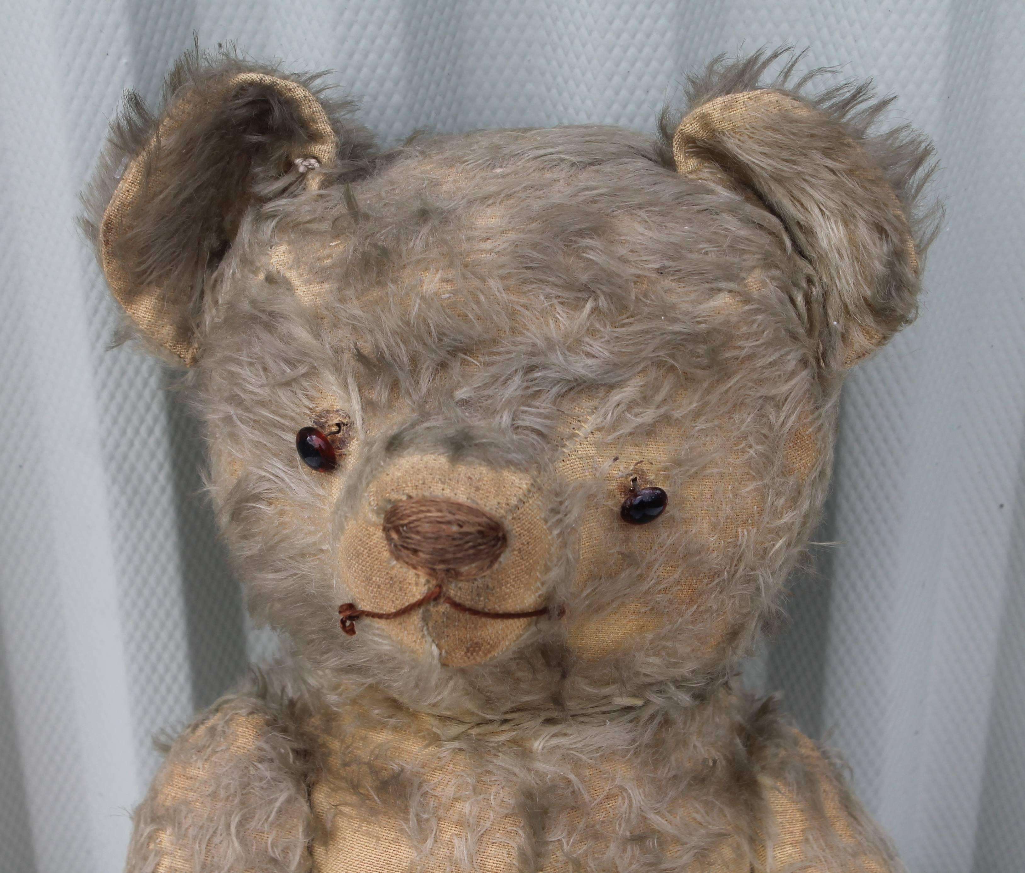 Mid-20th Century 1930s Country Jointed Bear