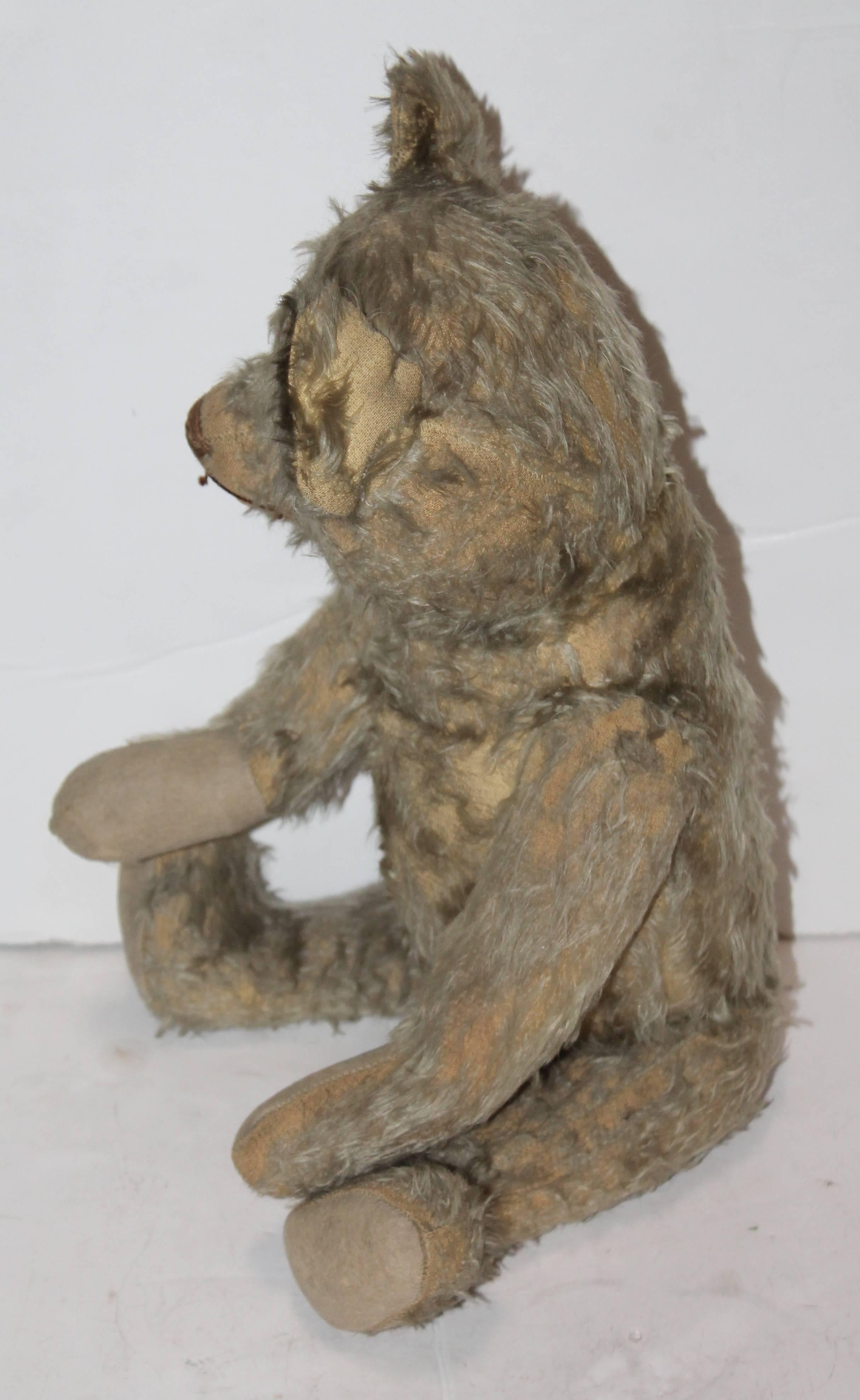 Mohair 1930s Country Jointed Bear