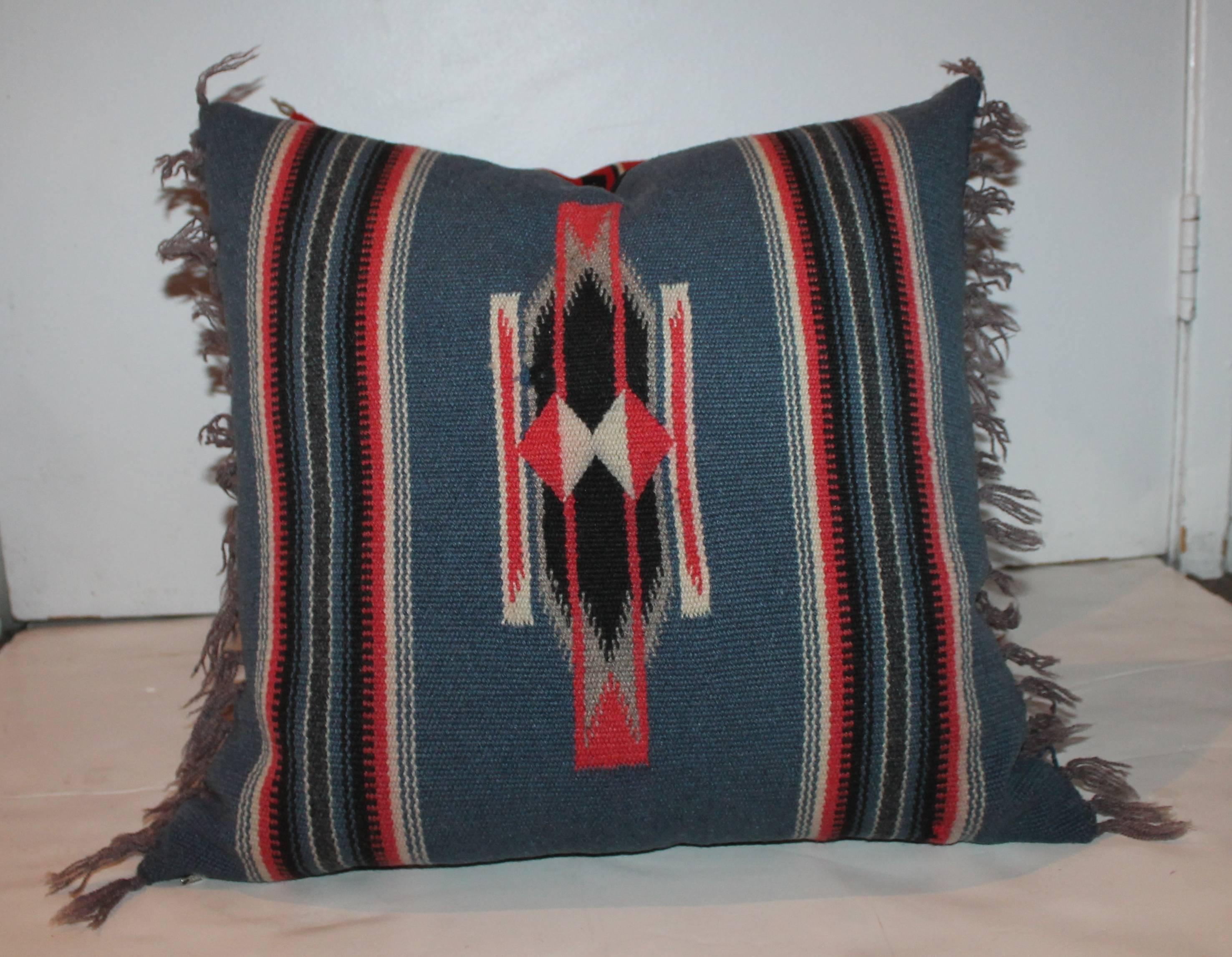 Amazing Mexican or American Indian Serape Square Pillows 1