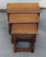 Set of Three 19th Century Nesting Tables