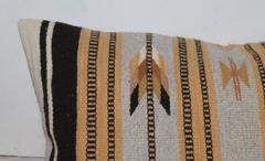 Navajo Indian Weaving Arrows Bolster Pillow