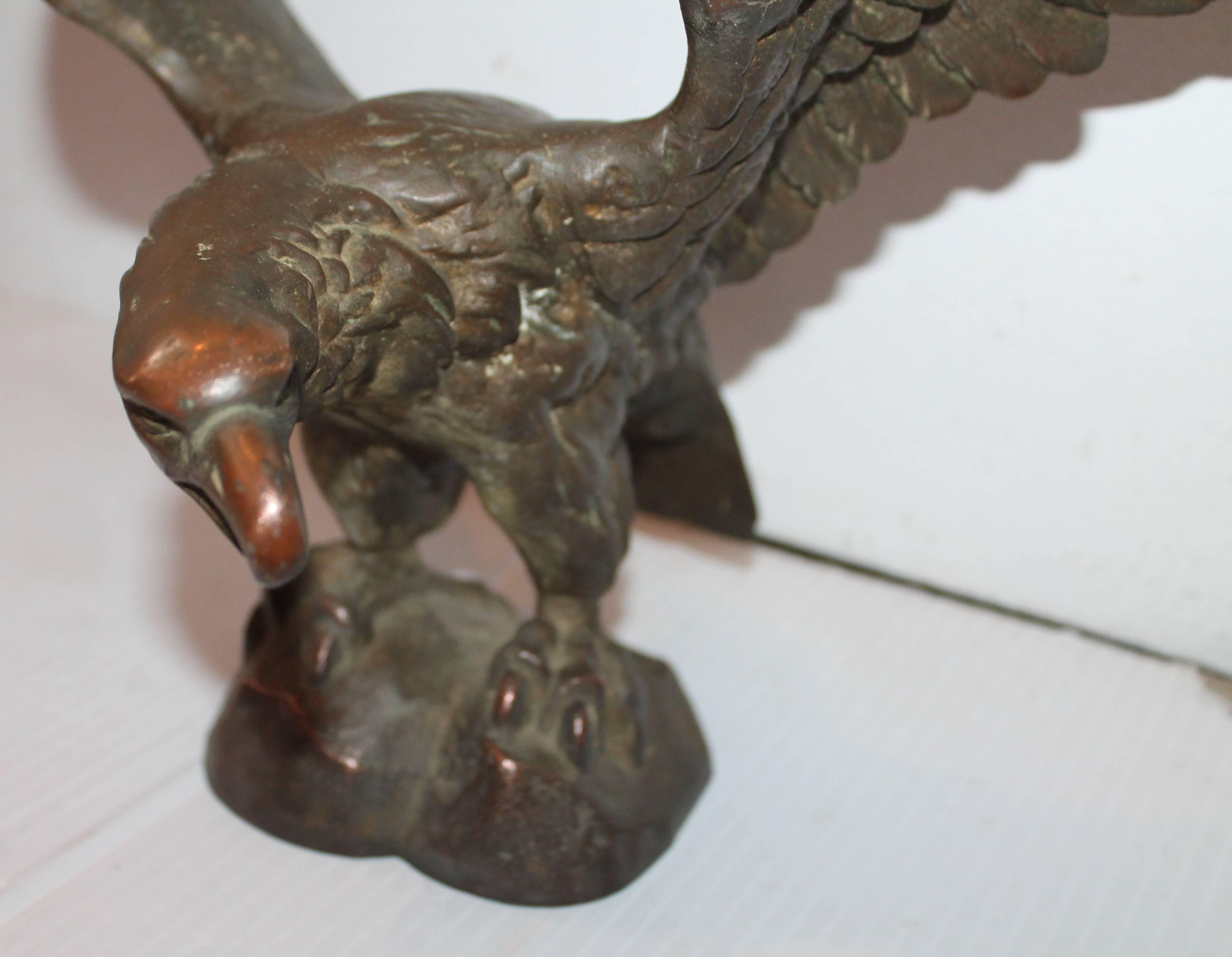 Bronze Statue of an Eagle from a Post Office 1