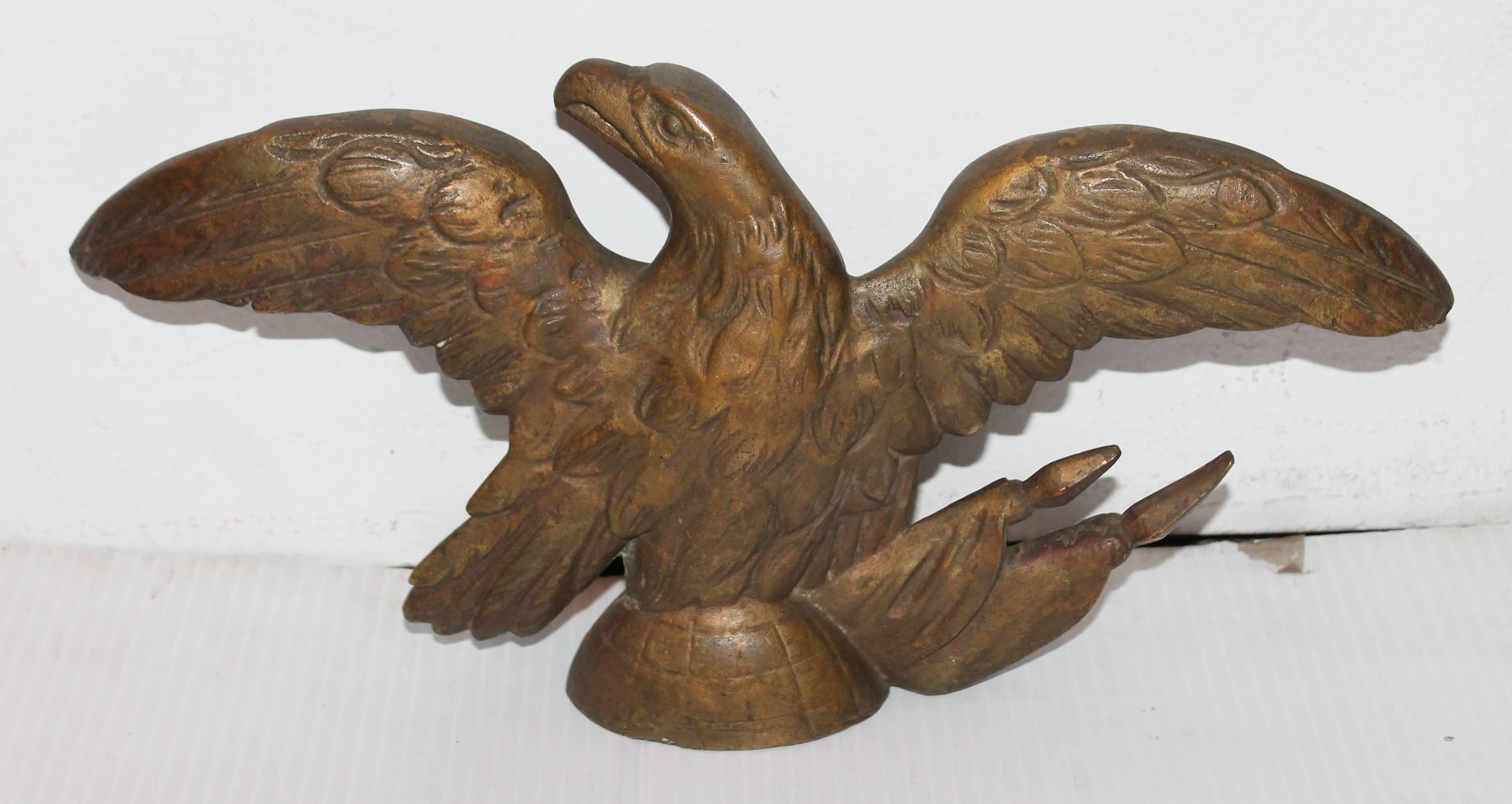 eagle statue bronze
