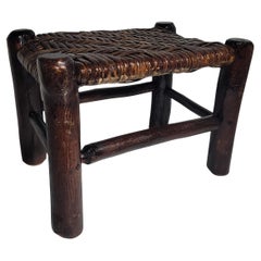 Old Hickory Foot Stool