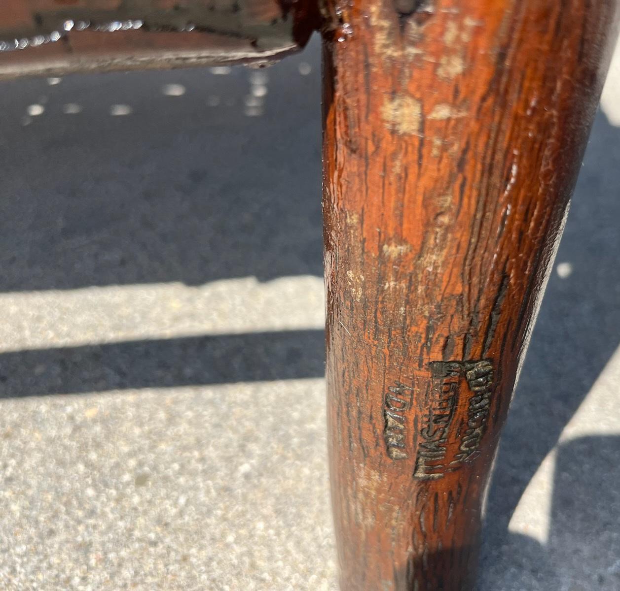Legno Sedia a dondolo firmata Old Hickory Hickory in vendita