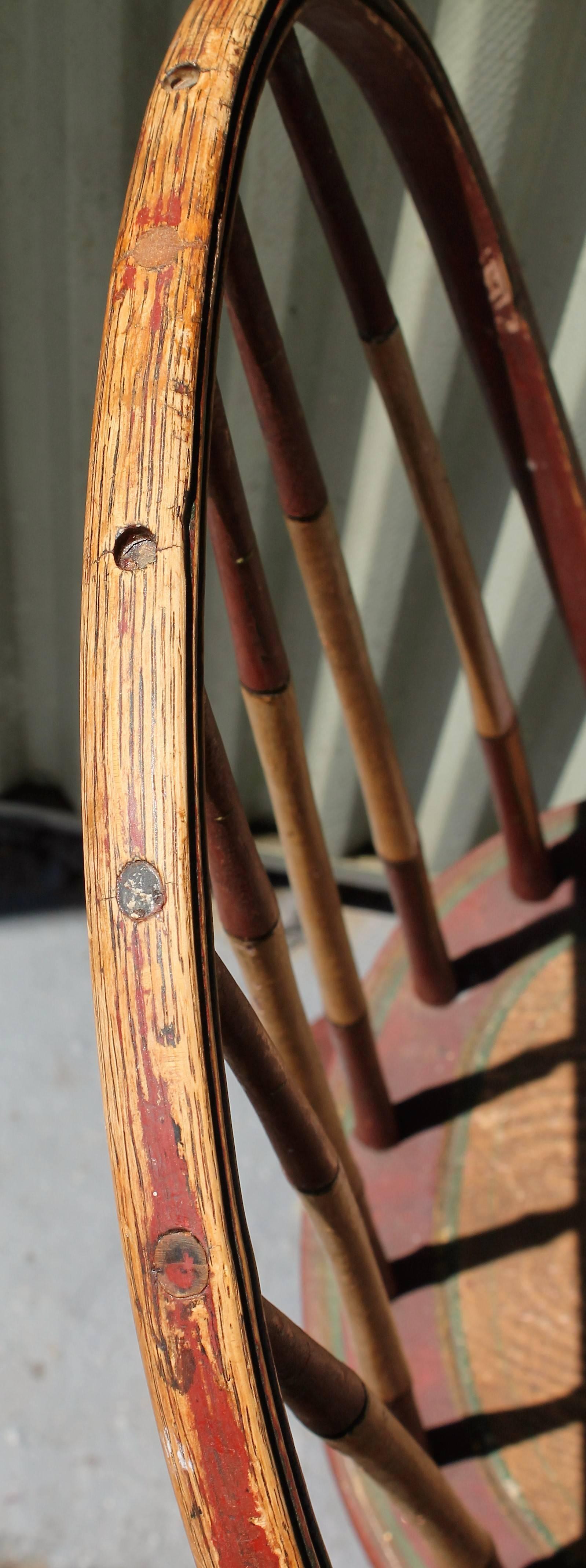 Pine 19th Century Original Painted Windsor Chair