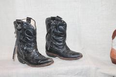 Collection of 1930s Children's Cowboy Boots