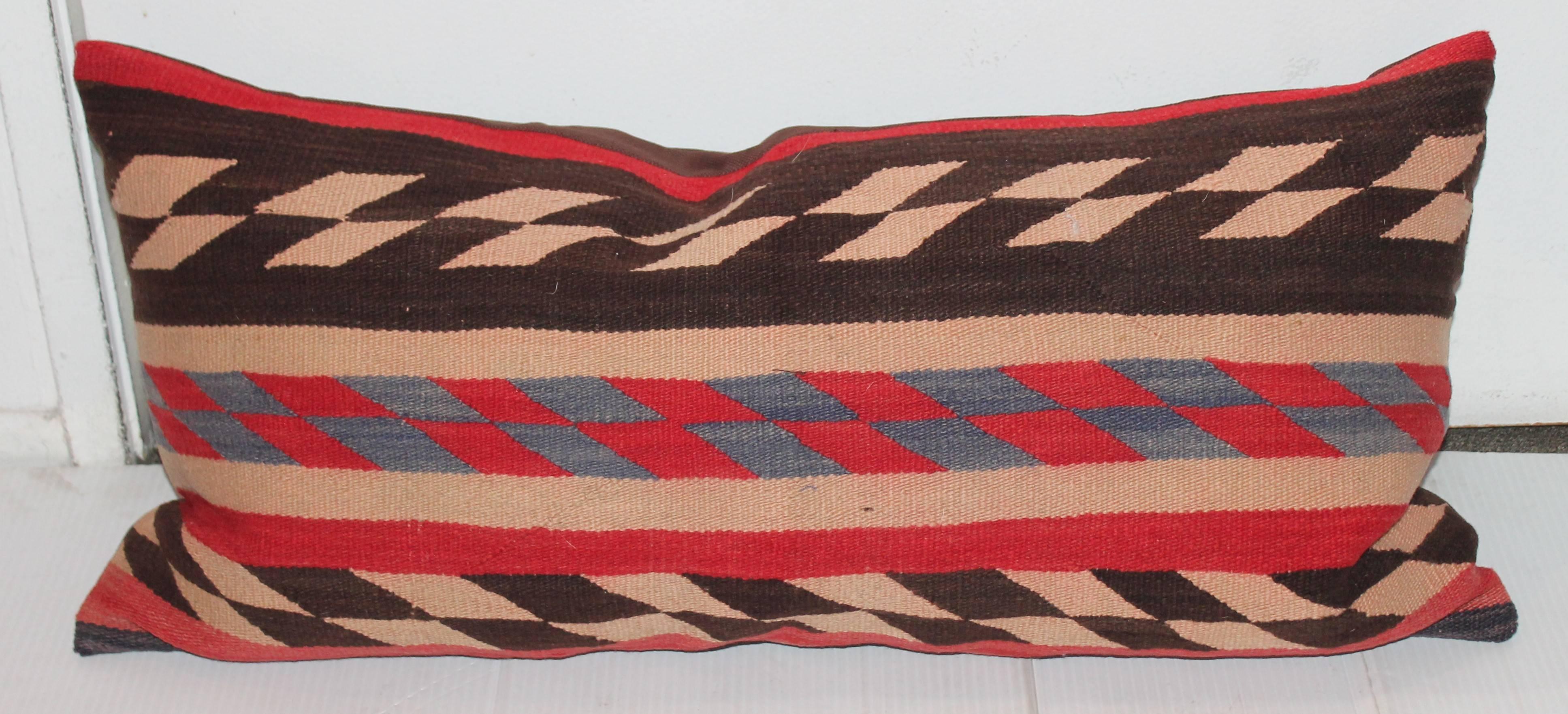 Collection of Three Navajo Indian Weaving Pillows For Sale 1
