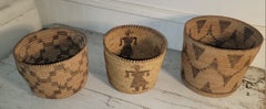 Collection of Early Navajo Indian Baskets