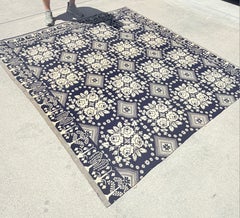 19thc Signed & Dated 1839 New York Coverlet