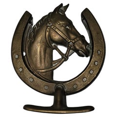 Brass Horse Door Knocker