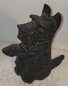 Cast Iron Scottie Dog Door Stop