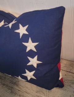 13 Star Linen "Betsy Ross" Flag Pillows