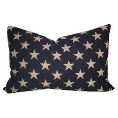 DBL Sided Linen Flag Pillow
