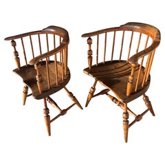Sillones Windsor «Firehouse» del siglo XIX