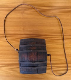 19Thc Cantina From Mexico Stamped" Brandy "